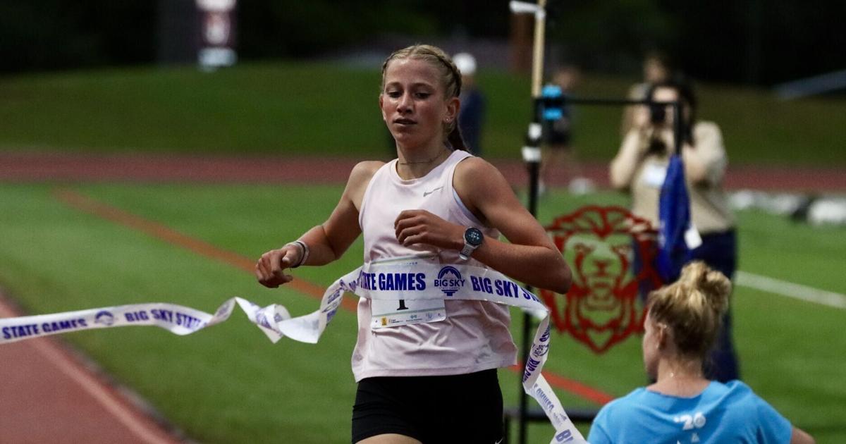 After storm delay, Addison Kegel breaks Montana Mile record at Big Sky State Games Opening Ceremonies