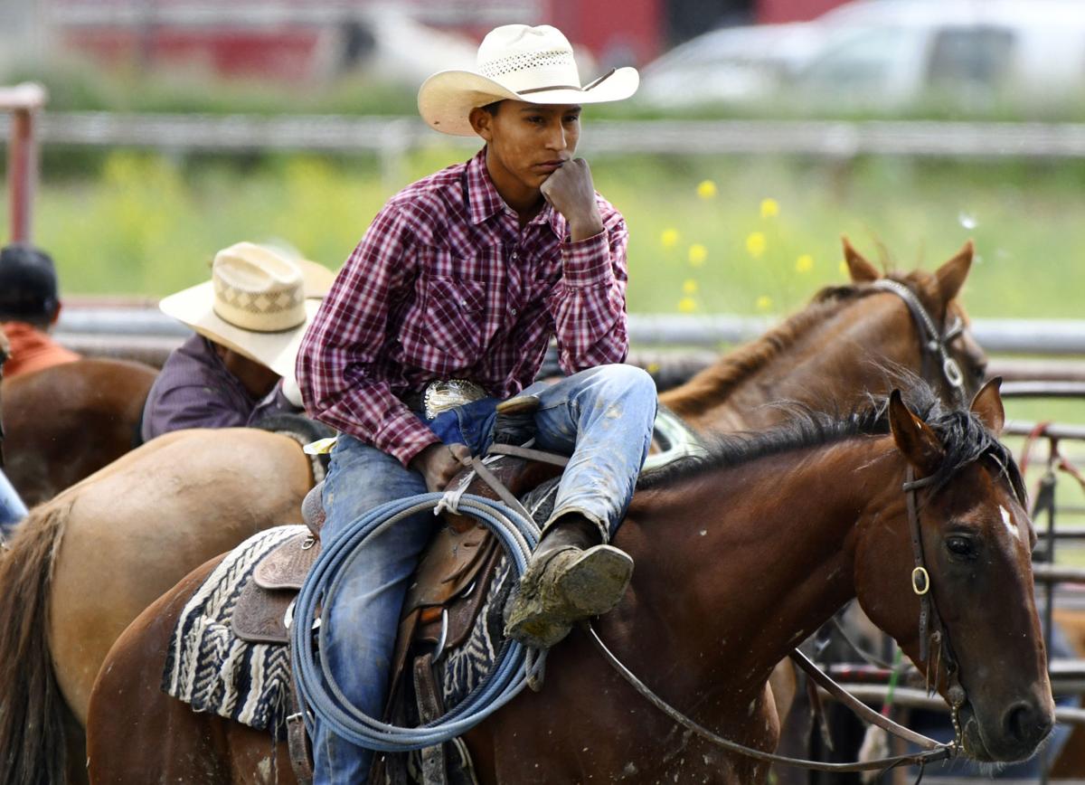 Photos Cowboys compete in the Crow Native Days Rodeo