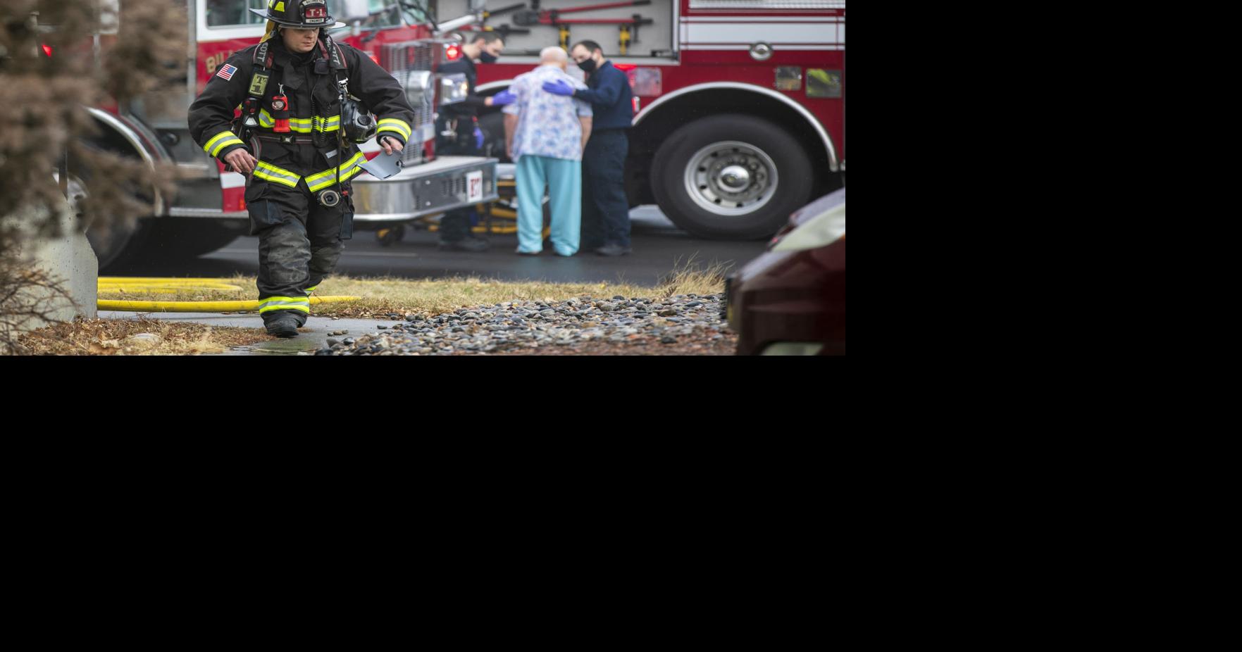 Downtown apartment house fire forces evacuation