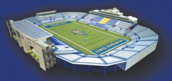 Msu Unveils Plans For Bobcat Stadium Sports Billingsgazette Com