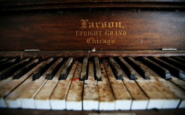 Snake Creek School piano