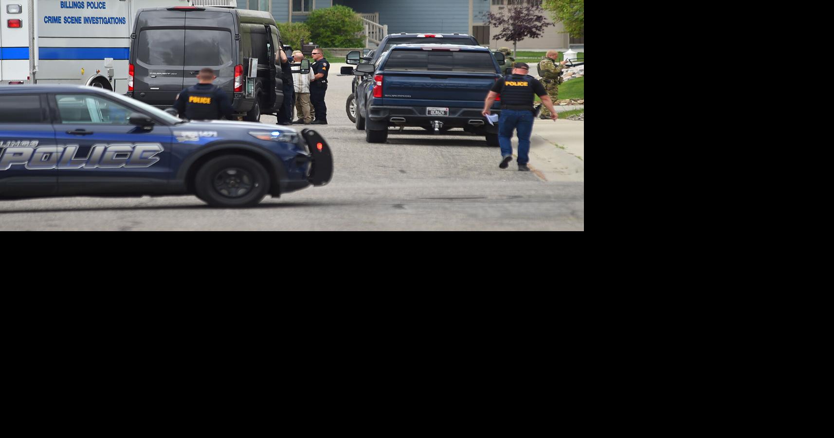 Photo Police standoff in Billings Heights