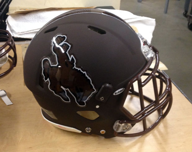 Wyoming helmet: 1977-79