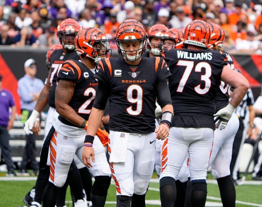 Bengals' Burrow had to change his game because of injury