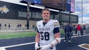 Dominic Solano after Montana State's 2026 spring game