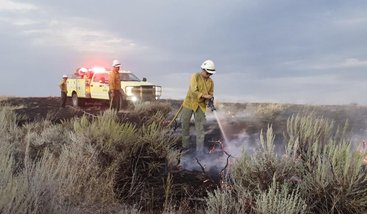 Huff fire