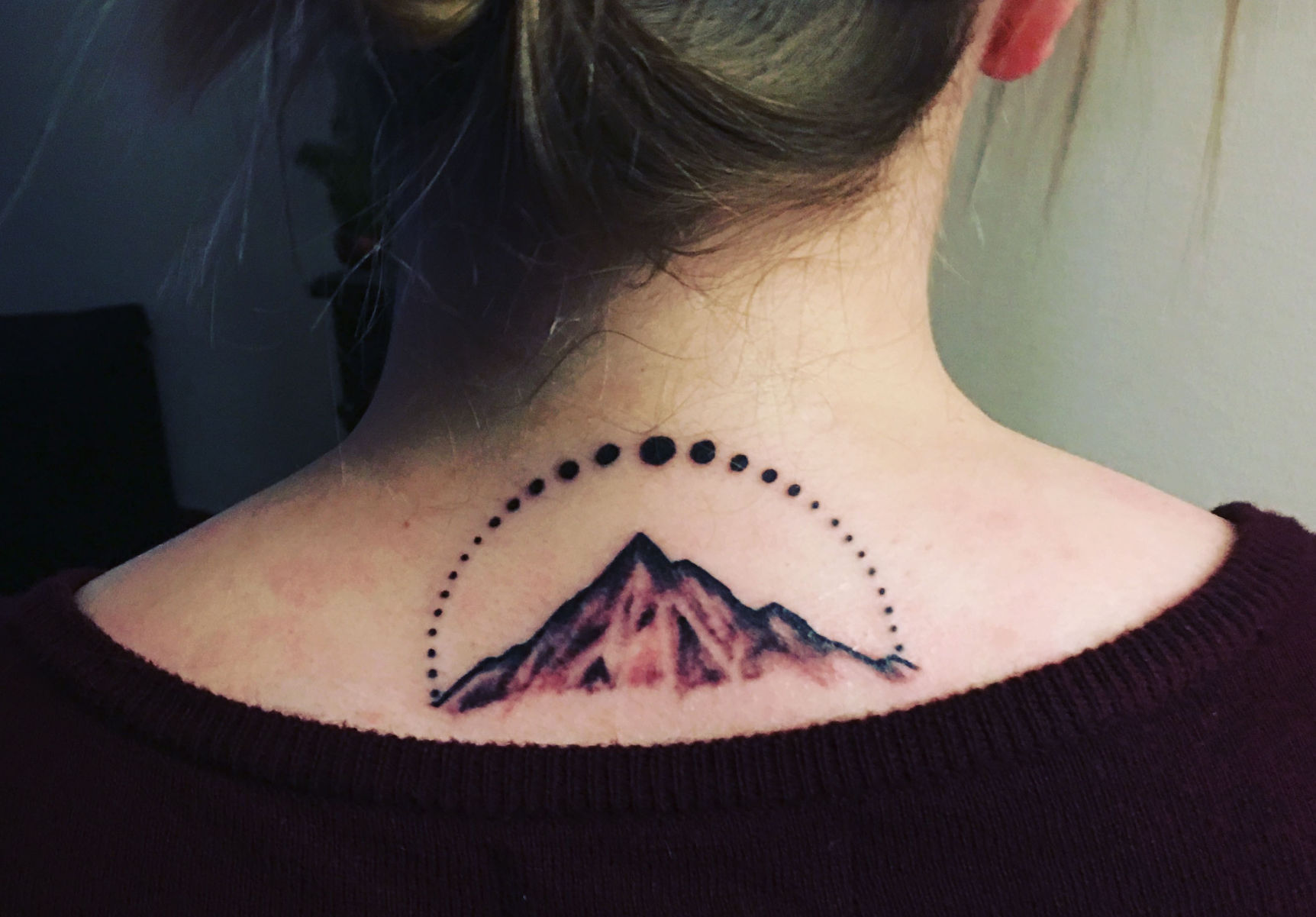 Simple Teton Mountain Tattoo | TikTok