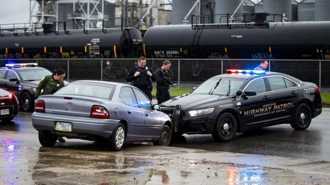 Man arrested after car chase ends on Montana Avenue Local News