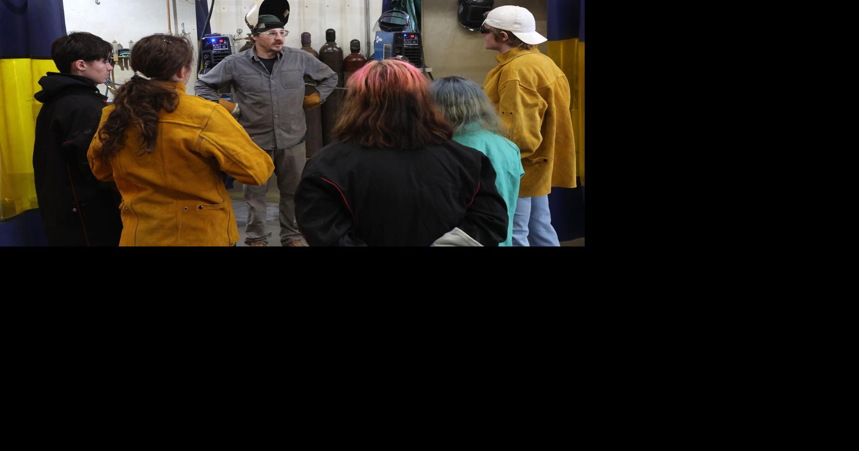 Upward Bound welding class