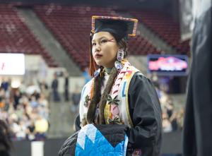 High school graduation day in Billings