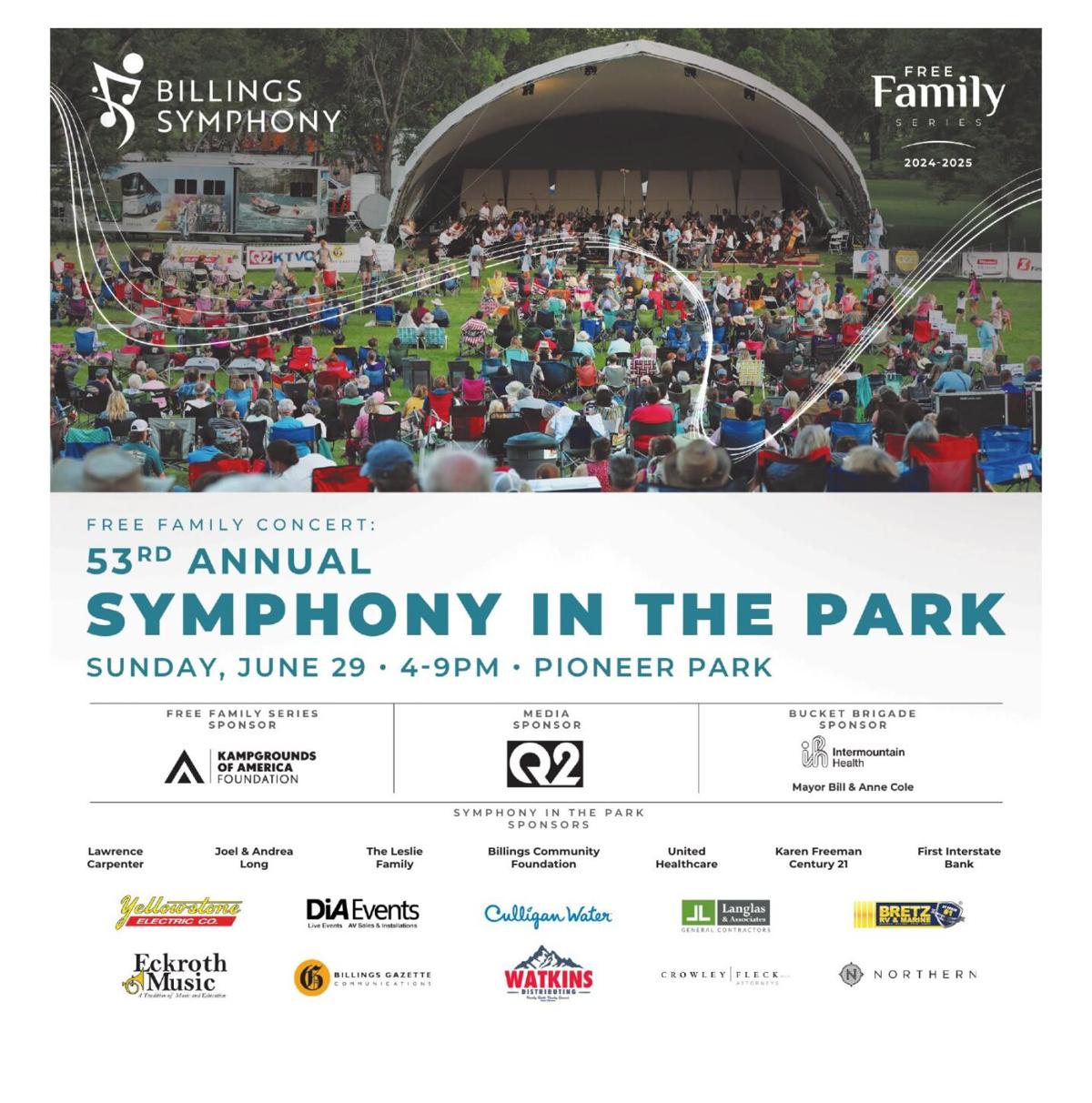 Billings Symphony in the Park 2025