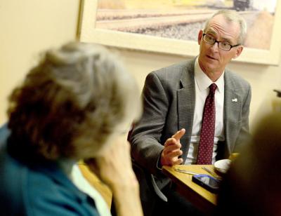 Bob Inglis meets with local officials