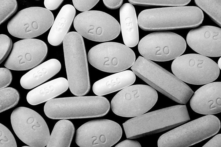 opiates prescription stockimage