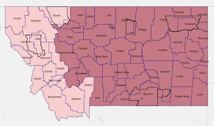 Commission Settles On Montana Congressional District Map On 3 2 Vote 1049