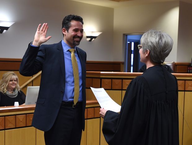 An irreplaceable guy : Judge Souza takes bench in District Court