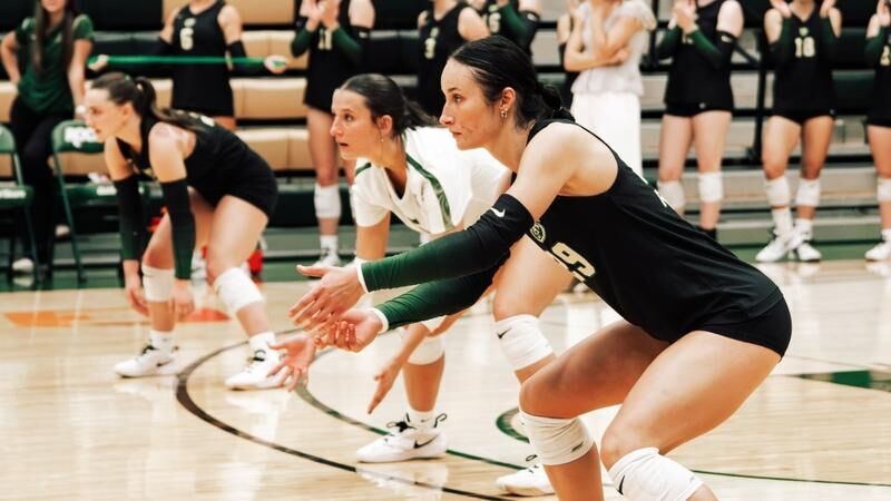Rocky Volleyball’s Comeback Effort Falls Short to Carroll College in Four Sets