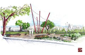 Green space near Billings Depot to be turned into pocket park and 'rain garden'