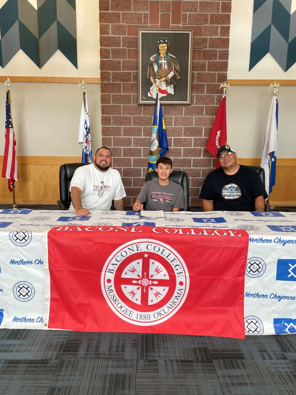 Lame Deer record setter Journey Emerson signs with Bacone College