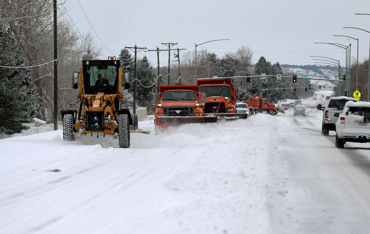 Storm Brings Snow And Dangerous Road Conditions Drier Weather