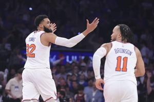 BASKETBALL-NBA-NYK-CLE/