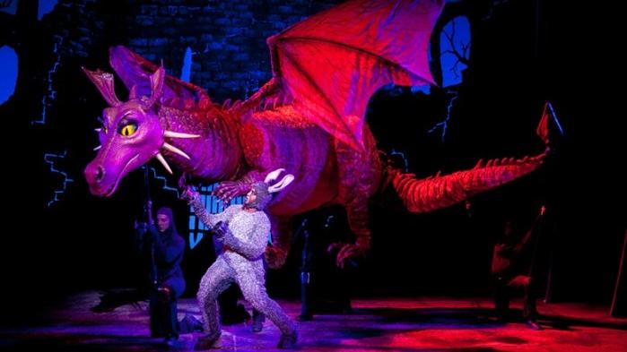 Dragon Scene In Shrek The Musical Arts Theatre