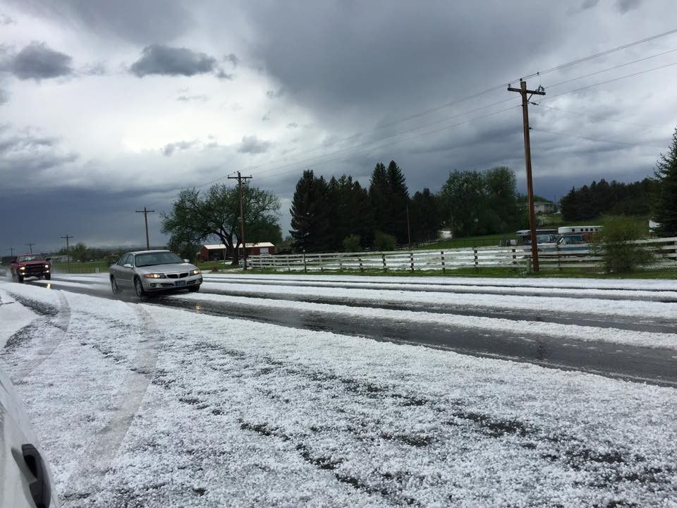 Strong storm dumps golf-ball-sized hail in Yellowstone County | Local
