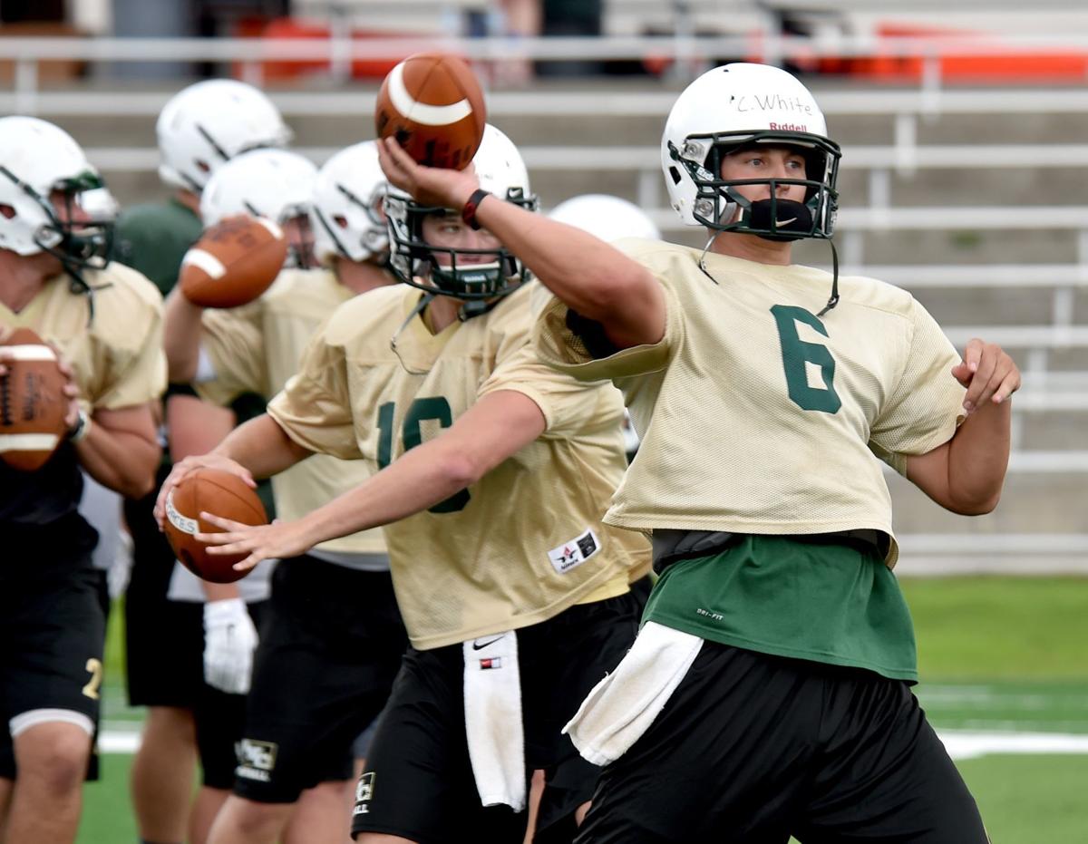 Photos: Rocky Mountain College first football practice ...