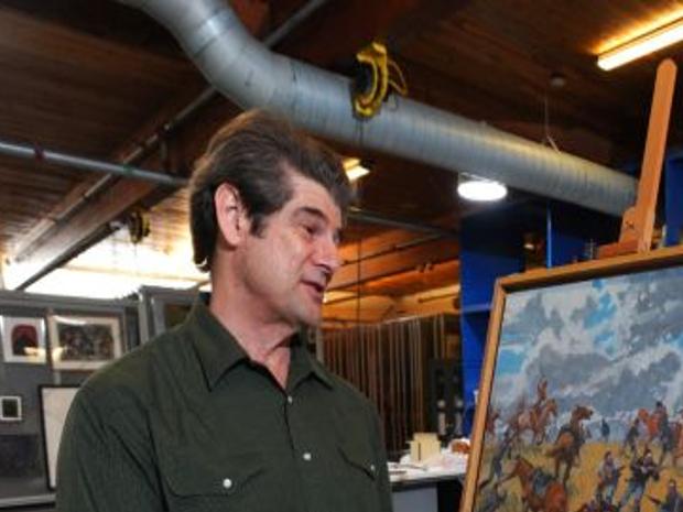 Artist John Hull Paints Stories About The Dilemma Of The Human