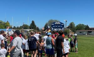 Atlanta Falcons' Troy Andersen returns to Dillon for fourth annual youth camp