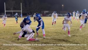 Highlights of Fairfield’s first-round Class B win over Shepherd