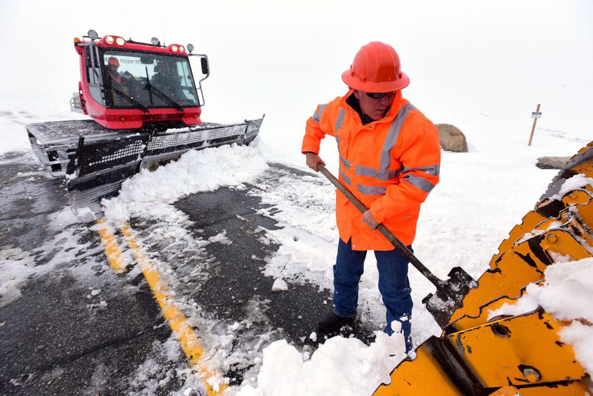 Crews work to clear Beartooth Pass ahead of planned opening date