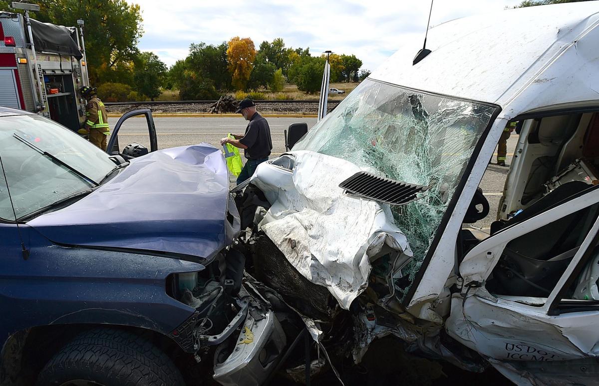 Three hospitalized in headon crash outside Laurel