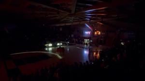 Billings West showcases new on-court projections at the Golden Dome