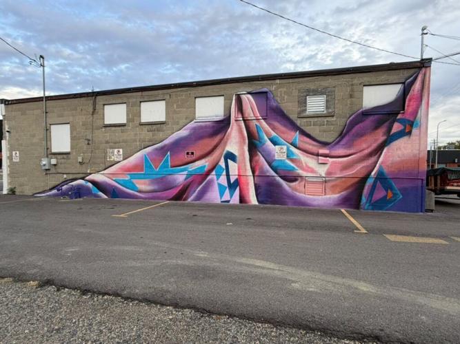 New Downtown Mural Brings Montana Cowboy Portrait to First Avenue North