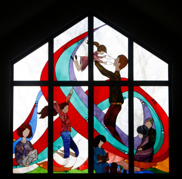 Stainedglass windows inspire church faithful Local