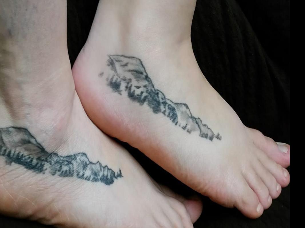 Wild Montana Tattoos Of Mountains And Lakes Montana News Billingsgazette Com