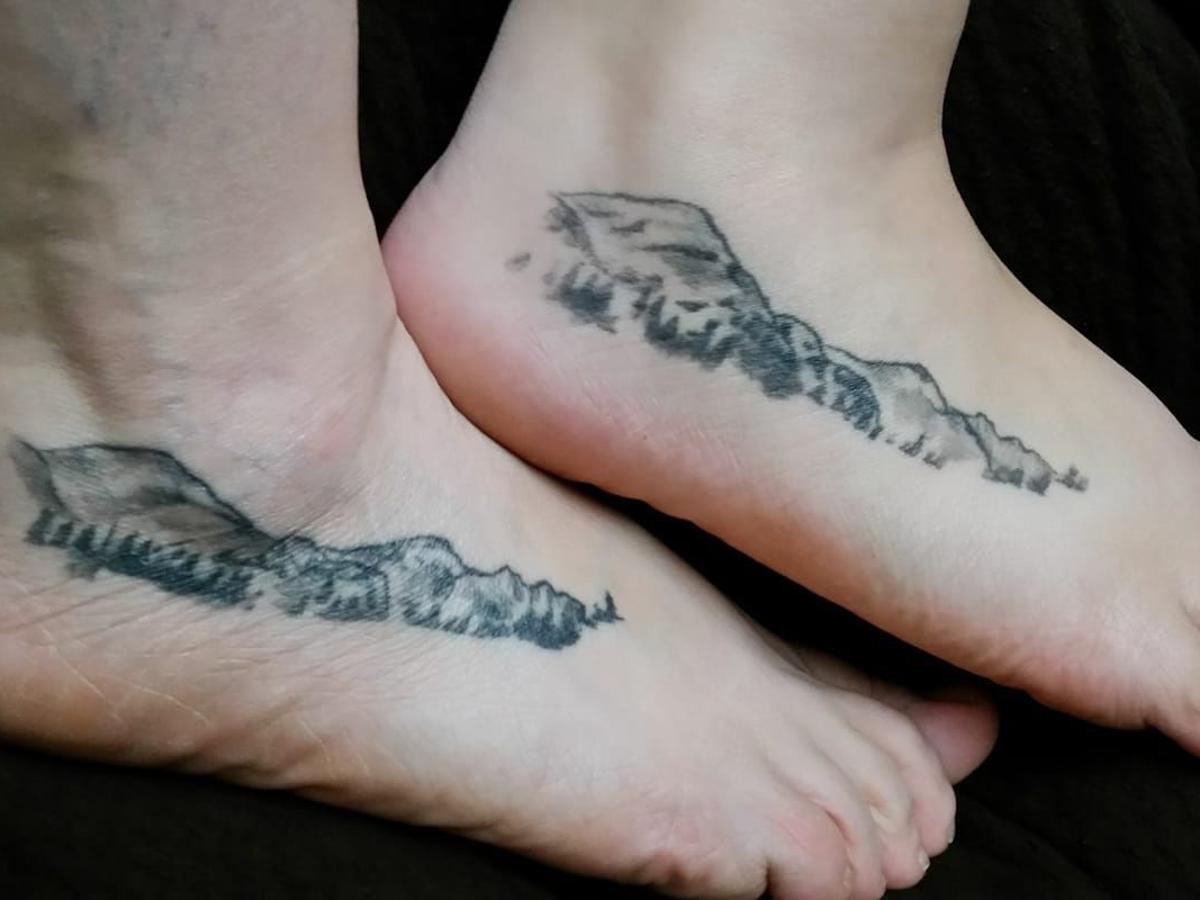 Wild Montana Tattoos Of Mountains And Lakes Montana News Billingsgazette Com