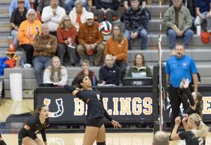 Billings Senior vs. Billings West volleyball