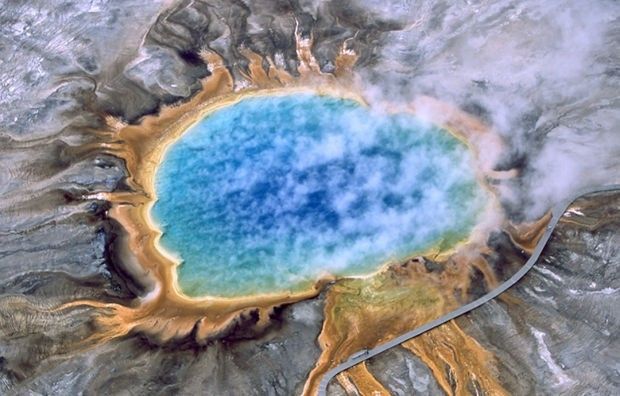 Grand Prismatic Hot Spring