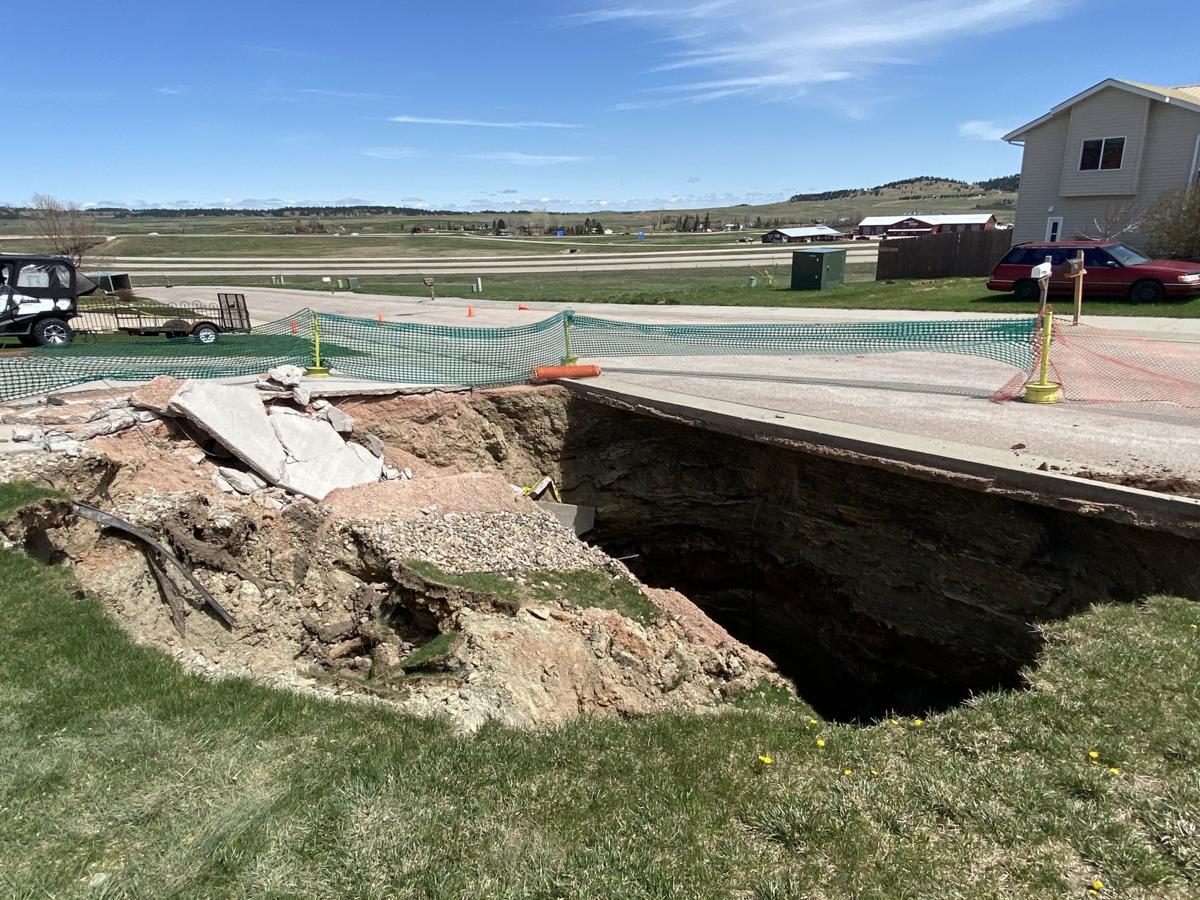 Photos of the gypsum mine discovered underneath South Dakota homes