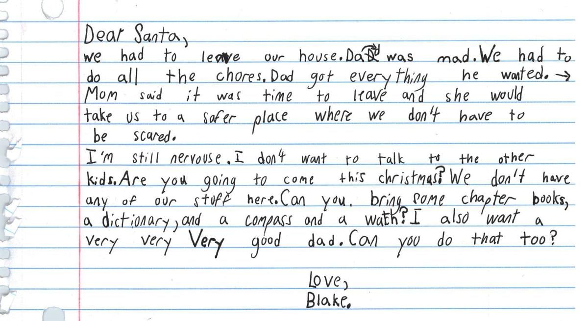 Santa letter