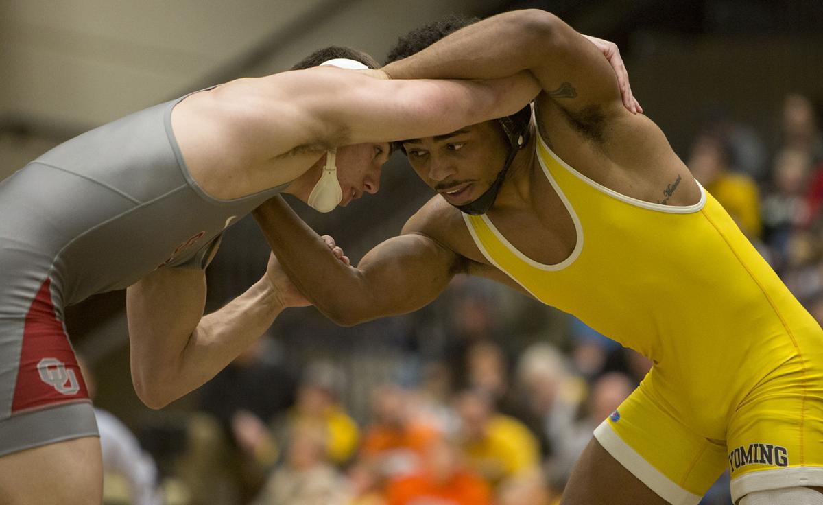 Wyoming wrestling caps home season with 384 win over Northern Colorado