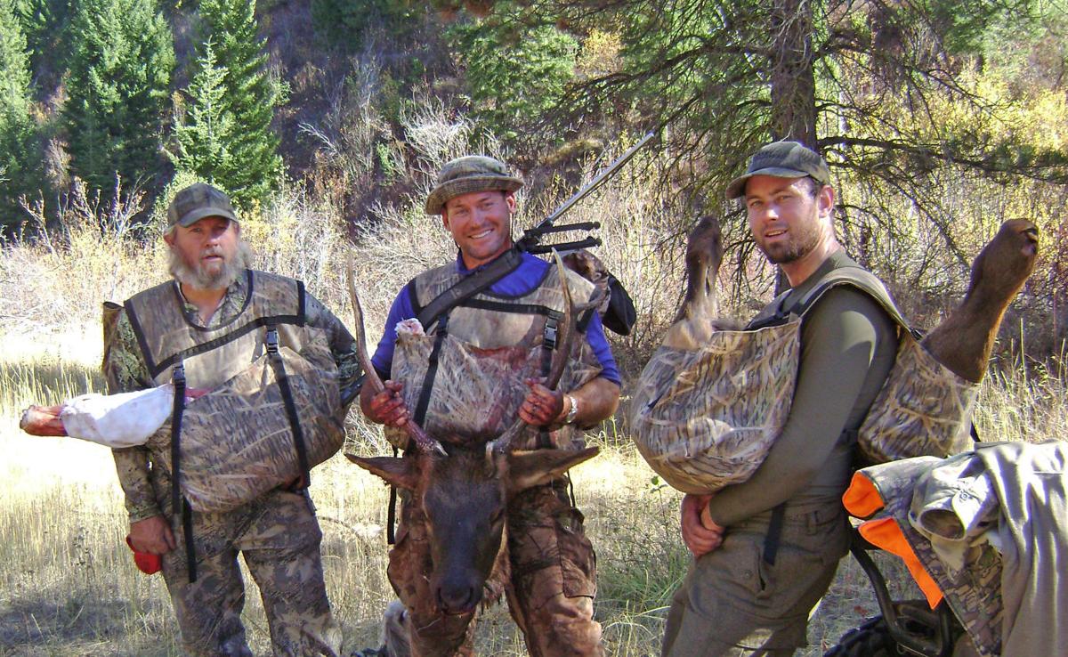 Elk hunting family builds unique bags to haul meat Outdoors