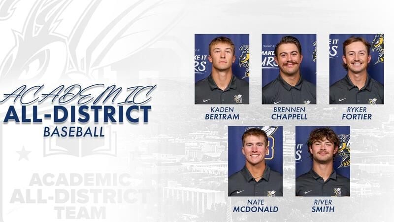 Five Yellowjackets Earn CSC Academic All-District Honors