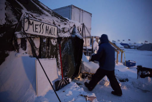 Stay or go? Tribe gives conflicting messages to protest camp
