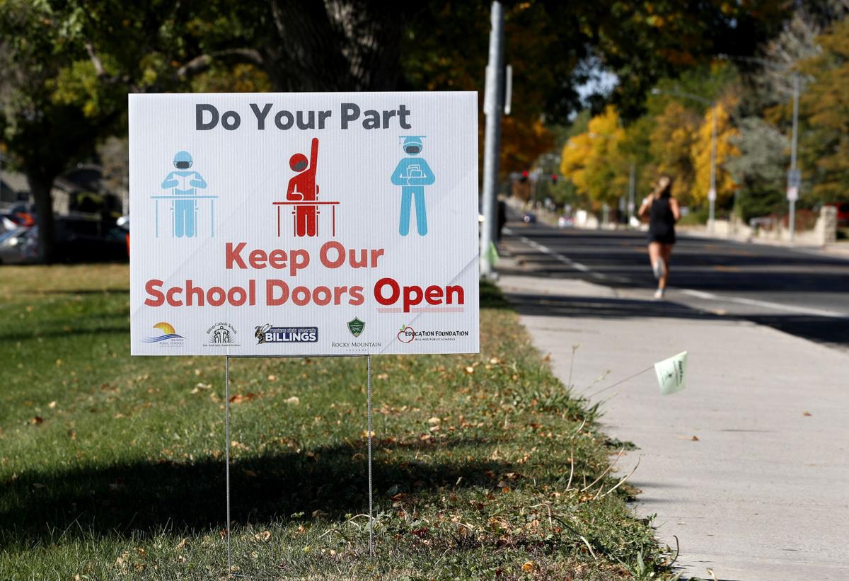 School sign