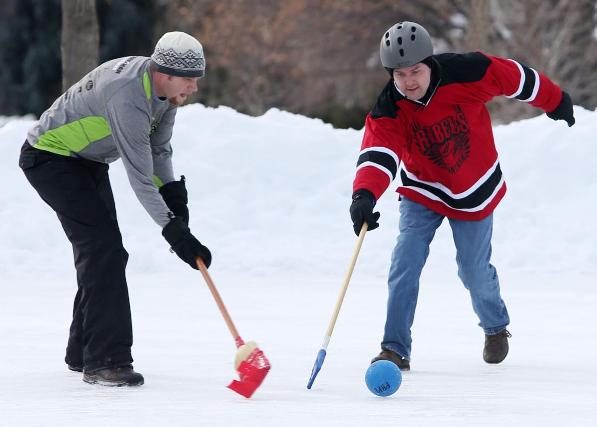Photos Broomball Tournament Local News Billingsgazette Com How to make a broomball broom/stick: photos broomball tournament local