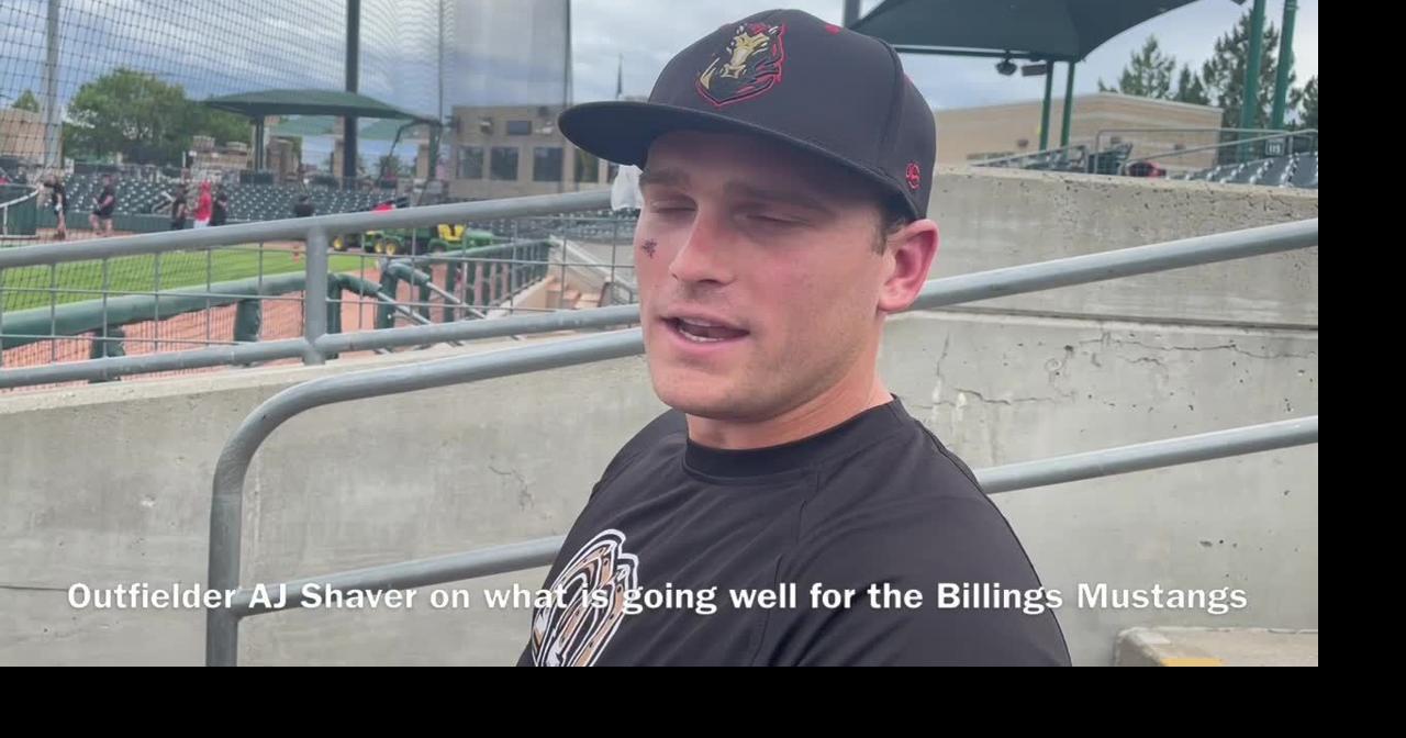 Billings Mustangs center fielder AJ Shaver visits about his season to date