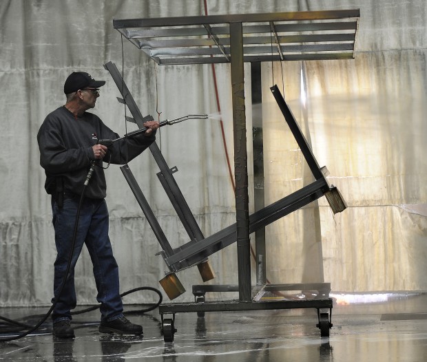 Making it in Montana Industrial Coating Solutions makes metal shine