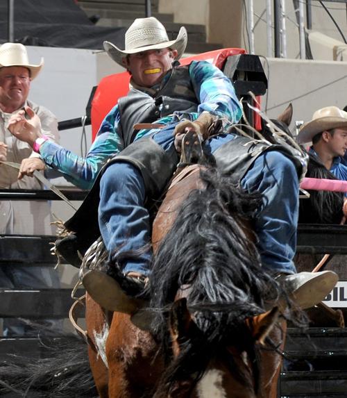 Trenten Montero rides "Fringe Benefits"